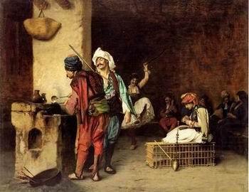 unknow artist Arab or Arabic people and life. Orientalism oil paintings 60 china oil painting image